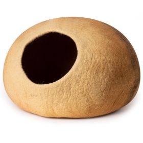 https://www.doba.com/product/yYbtqSRfuKVH/dropshipping-cat-cave-bed--handmade-wool-cat-bed-cave-with-mouse-toy.html