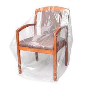 Pack of 250 General Furniture Covers on Roll 28 x 17 x 64. Clear Plastic Bags 28x17x64. Great for Home Furniture Care. 1 mil Ultra Thin Design. Ideal