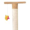 Cat Tree 75" Beige Plush