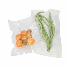 Pack of 500 Co-Extruded Vacuum Pouches; Clear 12 x 15. Vacuum Food Bags 12x15. Thickness 3 mil Thick. Polyethylene Bags for Packing and Storing. Perfe