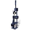 Cat Tree Scratching Post 87" - 94" 3 Condos Dark Blue