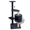 Cat Tree Scratching Post 45" 1 Condo Dark Blue