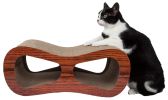 Pet Life Cat-Eyed Ultra Premium Contoured Lounger Designer Cat Scratcher