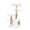 Modern Cat Tree;  Natural Branch Cat Tower;  Luxury Cat Condo;  Indoor Cat Furniture;  Kitten Cat Gift;  White