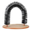 Cat Arch Self Groomer Cat Massaging Brush Scratching Pads Toys