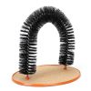 Cat Arch Self Groomer Cat Massaging Brush Scratching Pads Toys