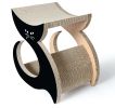 Pet Life Purresque Ultra Premium Fashion Designer Lounger Cat Scratcher