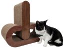 Pet Life Furrlax Ultra-Premium 2-In-1 Pill Shaped Modular Designer Cat Scratcher