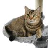 Cat Tree 69 Inches Cat Tower with 2 Condos and 2 Perches; Kitty Climber Tower Furniture; Upgraded Version Grey