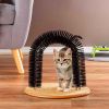 Cat Arch Self Groomer Cat Massaging Brush Scratching Pads Toys