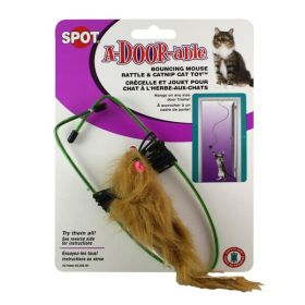 Spot A-Door-Able Bouncing Mouse Catnip Toy Assorted