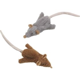 Skinneeez Mouse Toy with Catnip Assorted 7 in