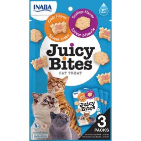 Inaba Cat Juicy Bites Scallop Crab 6Ct-1.2Oz