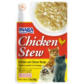 Inaba Cat Stew Chicken Cheese 6Ct-1.04Oz