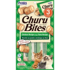 Inaba Cat Churu Rolls Chkn Wrap Tuna 6Ct-1.04Oz