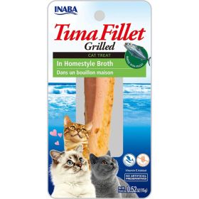 Inaba Cat Grill Fil Tuna-Hmstylbroth 0.5Oz-6Ct