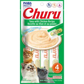 Inaba Cat Churu Puree Tuna Chkn0.52Oz-6Ct