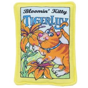 Multipet Fuzzu Bloomin Kitty Tiger Lily Seed Packet Cat Toy