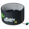 Touchcat 'Claw-ver Nest' Rounded Scratching Cat Bed w/ Teaser Toy