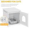 Enclosed Cat Litter Box Furniture