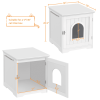 Enclosed Cat Litter Box Furniture