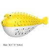 Fish Shape Built-in Small Bell Cat Pet Toothbrush Refillable Catnip Simulation Fish Teeth Cleaning 2 in 1 Chew Toys