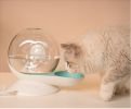 Snail-Shaped Pet Cat Automatic Flow Water Feeder Water Fountain Dispenser for Cats Dogs Small Animals, Capacity: 2.8L (99oz)